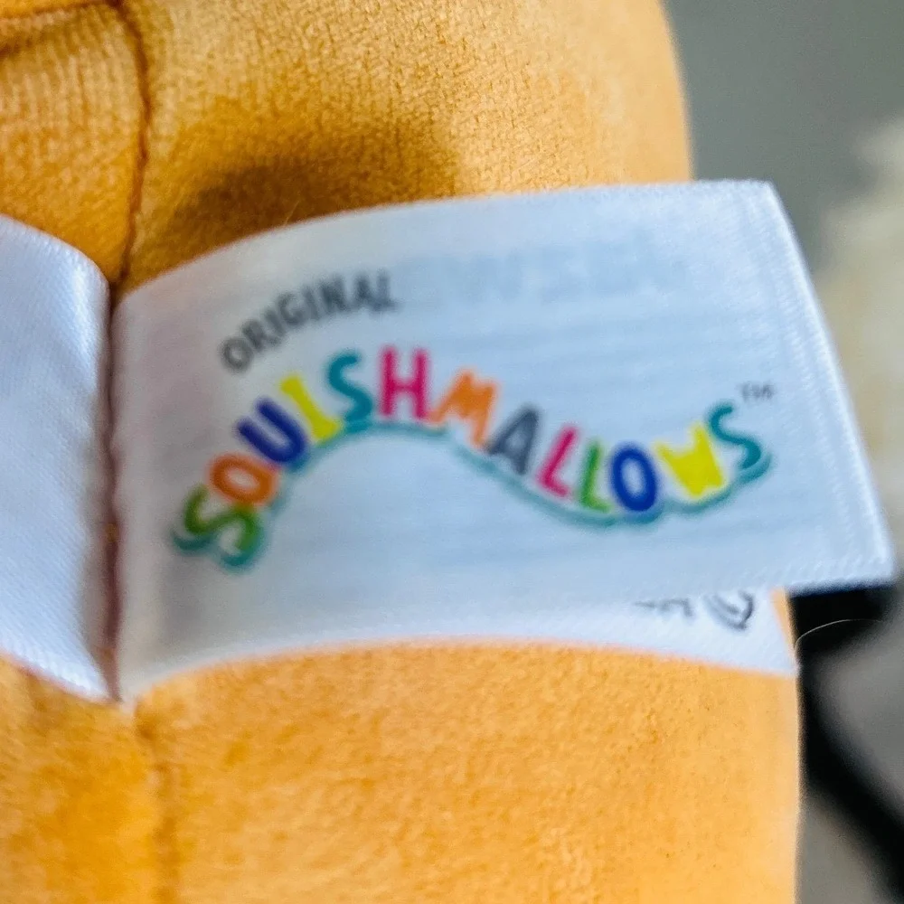 Squishmallows Pokemon Teddiursa 2024 Plush Orange Polyester Soft kids  anime